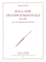 PUECH Yanet Ballade transcendantale flte et piano Partition