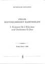 Mendelssohn-Bartholdy, Felix 1. Konzert fr 2 Klaviere und Orchester  STP