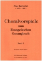 Choralvorspiele zum EG - Band 2 fr Orgel