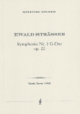 Symphonie Nr.1 G-Dur op. 22 fr Orchester Studienpartitur