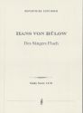 Des Sngers Fluch op.16 fr Orchester Studienpartitur