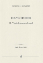 Huber, Hans II. Violinkonzert d-moll (Erstausgabe) viol_orch Studienpartitur