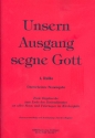 Unsern Ausgang segne Gott Band 1 fr Orgel Neuausgabe 2013