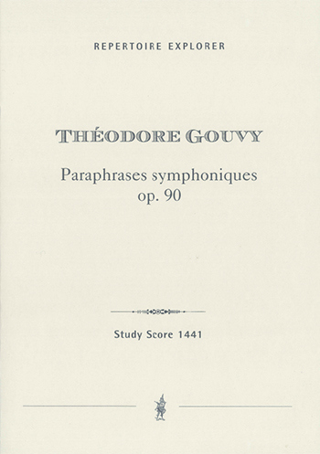 Gouvy, Thodore Paraphrases symphoniques, op. 90 fr Orchester orch