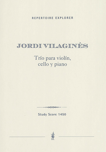 Vilagins, Jordi Tro para violn, cello y piano (para Lupita) (Partitur und Stimmen)