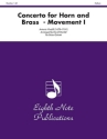 Movement 1 from Concerto for Lute (Mandolin) and Strings for horn solo, 2 trumpets, trombone and tuba score and parts