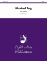 Musical Tag for 3 trumpets score and parts