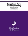 Largo from Symphony no.9 op.95 for 10 brass instruments score and parts