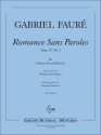 Romance sans paroles op.17,2 fr Violoncello und Klavier