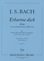 Erbarme Dich BWV244 fr Violine, Viola (Violine 2) und Klavier Stimmen