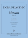 Menuett op.18 fr Violine und Klavier