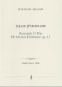 Serenade G - Dur op.15 fr kleines Orchester Studienpartitur