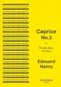 Caprice Nr.3 fr Kontrabass und Klavier