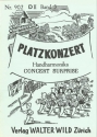 Platzkonzert Band 3 fr Handharmonika solo und 2. Stimme