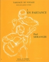 Meranger, Paul Tableaux de voyage n1 En partance Flte et guitare Partition