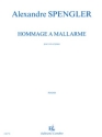 Spengler, Alexandre Hommage  Mallarm Voix et piano Partition