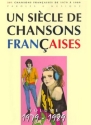 Un sicle de chansons franaises 1979-1989 Chant, guitare ou piano Partition