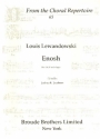 Enosh for mixed chorus and organ score (heb/en)