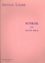 Sunrise for flute