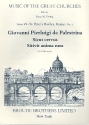 Sicut cervus for mixed chorus a cappella score (la/en)