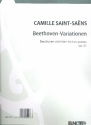 Variationen ber ein Thema von Beethoven op.35 fr 2 Klaviere Spielpartitur