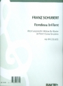 Rondeau brillant ber franzsische Motive e-Moll op.84,2 D823 fr Klavier zu 4 Hnden Partitur