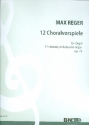 12 Choralvorspiele op.79 fr Orgel