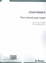 3 Chorals pour orgue