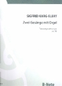 2 Gesnge op.98 fr Gesang und Orgel