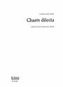 Quam dilecta op.148 fr gem Chor und Orgel (Harfe ad lib) Partitur