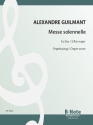 Messe solennelle Es-Dur op.11 fr Soli, gem Chor und Orchester Orgelauszug (lt)