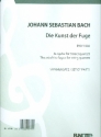 Die Kunst der Fuge BWV1080 fr Streichquartett Stimmen