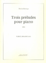 3 prlude (1983) pour pian