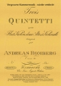 Fltenquintett op.21, Nr.1 a-Moll fr Flte, Violine, 2 Violen und Violoncello Stimmen