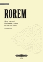 Rorem, N. Hymn-Anthem on the tu..., CP., Gem. Chor (a, Einz. Rorem Sing My Soul Gch P