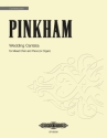 Pinkham, D. Wedding Cantata f. g..., CP., Gem. Chor (SATB, GH. Pinkham Wedding Cantata P