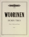 Wuorinen, C. Horn-Trio f. Horn, Vio..., P., Hn., V., Klav., GH. Wuorinen Horn Trio Hr/Vl/2Ms