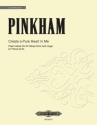 Pinkham, D. Create a pure hear..., CP., Gem. Chor (SATB, Einz. Pinkham Create Pure Heart