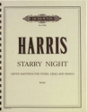 Harris, M. Starry Night, P., Violine, Cello, Klavier, Ringh. Harris Starry Night P