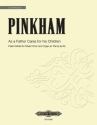 Pinkham, D. As a father cares..., CP., Gem. Chor (SATB, Einz. Pinkham As A Father Cares...