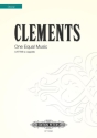 Clements, J. One Equal Music, Chorpartitur, A. (Ch..) (2, GH. One Equal Music (CP)