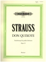 Don Quixote op.35 fr Orchester Partitur