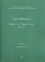 Quintet in F sharp minor, op. 67 for pianoforte, 2 violins, viola and violoncello score and parts