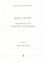 Konzert op.45 (Episodes concertantes) fr Violine, Violoncello und Klavier mit Orchester Studienpartitur