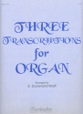 S. Drummond Wolff Three Transcriptions Organ