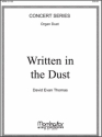 David Evan Thomas Written in the Dust Organ Duet [2 players, 1 console]