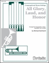 Michael Burkhardt All Glory, Laud, and Honor Congregation, Organ, Handbells and Trumpet (Partitur + Stimmen)