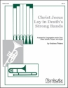 Andrew Peters Christ Jesus Lay in Death's Strong Bands Congregation and/or Choir, Brass Quartet, Timpani, Organ (Partitur + S