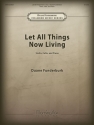 Duane Funderburk Let All Things Now Living Violin, Violoncello and Piano (Partitur + Stimmen)