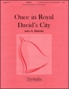 John A. Behnke Once in Royal David's City Handbells